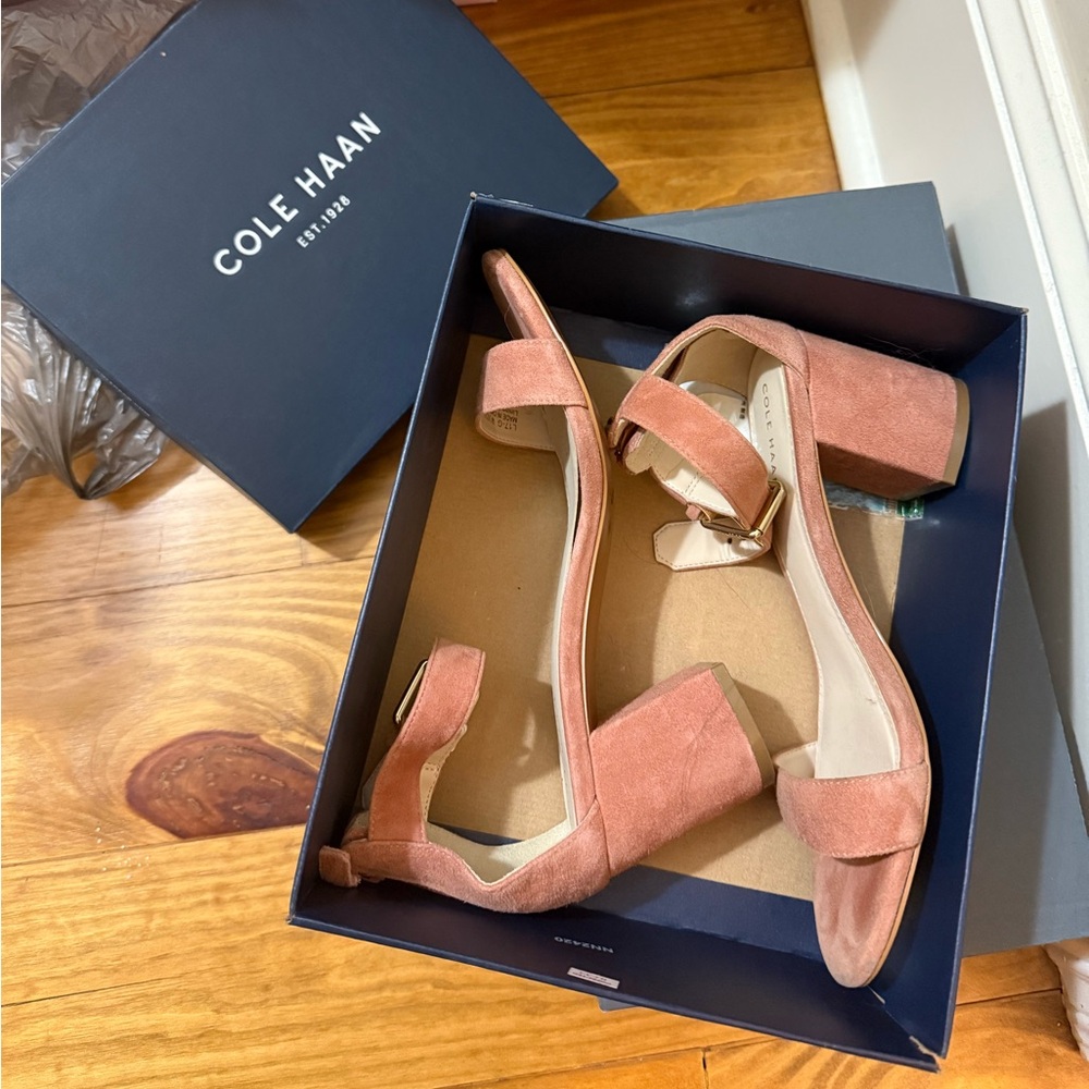 Cole Haan Women's Pink Heel Sandals